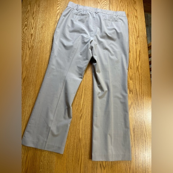 Talbots Beige Curvy Wide Leg Pants Size 16 - Picture 2 of 6